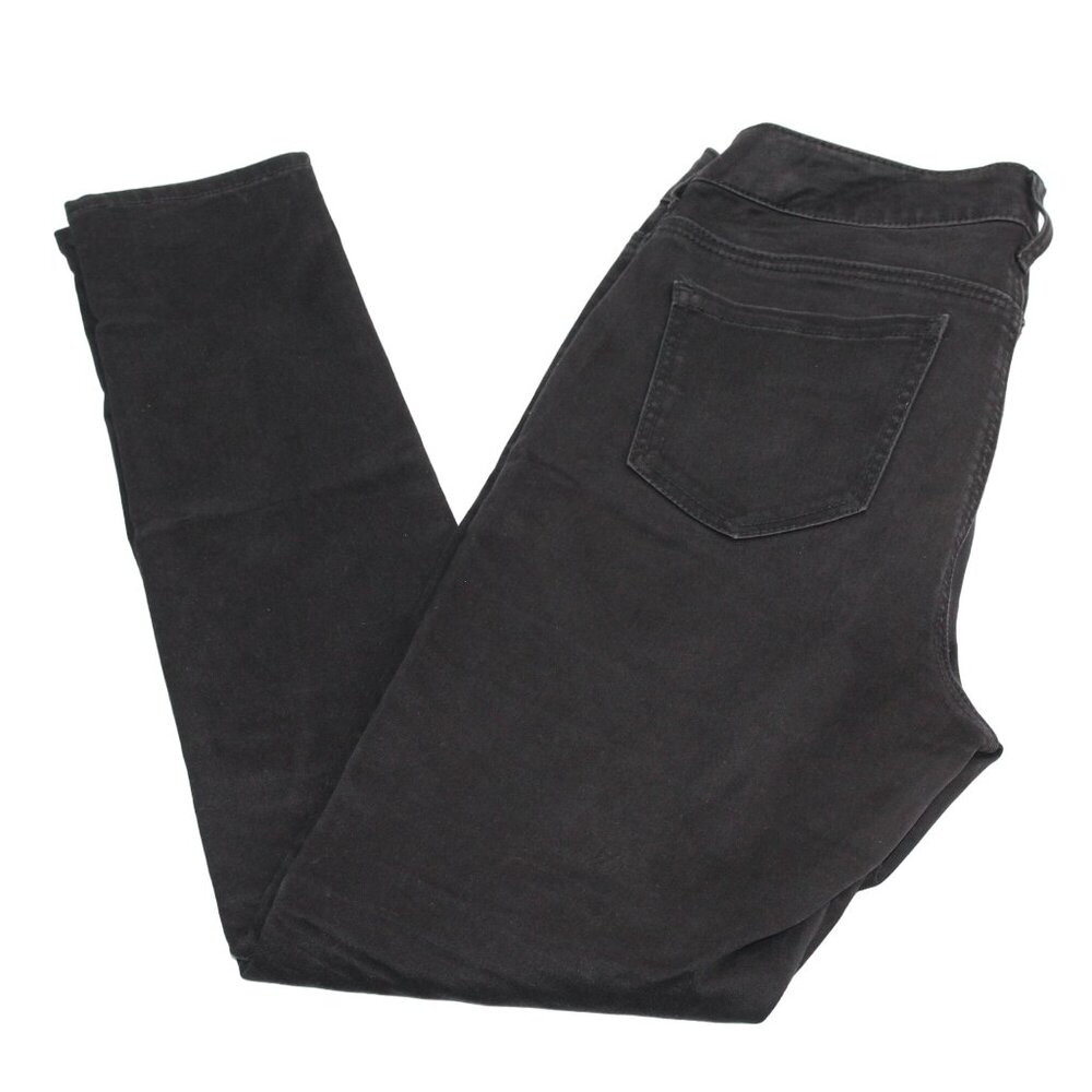 Seven7 Womens Sz 8 Jeans Black Tummyless High-Rise Skinny Leg Stretch Denim - Picture 2 of 13